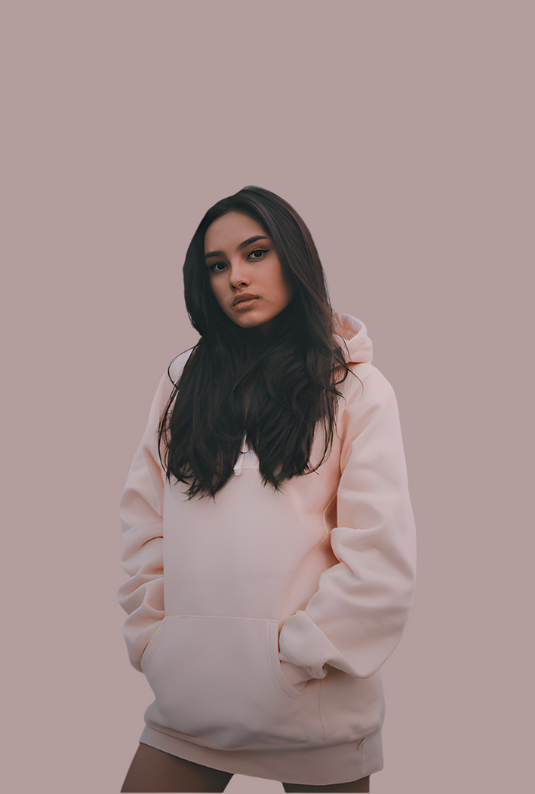 Light Pink Hoodie for Girls