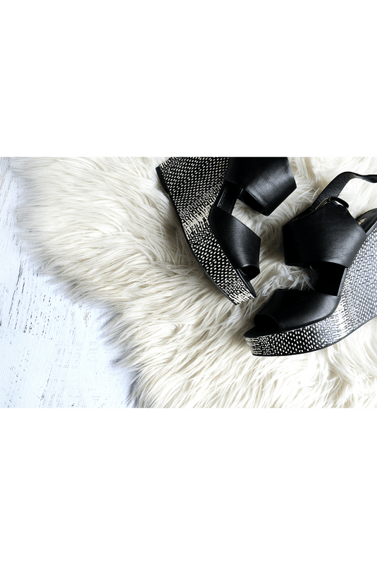 Black Heel Sandals for Girls